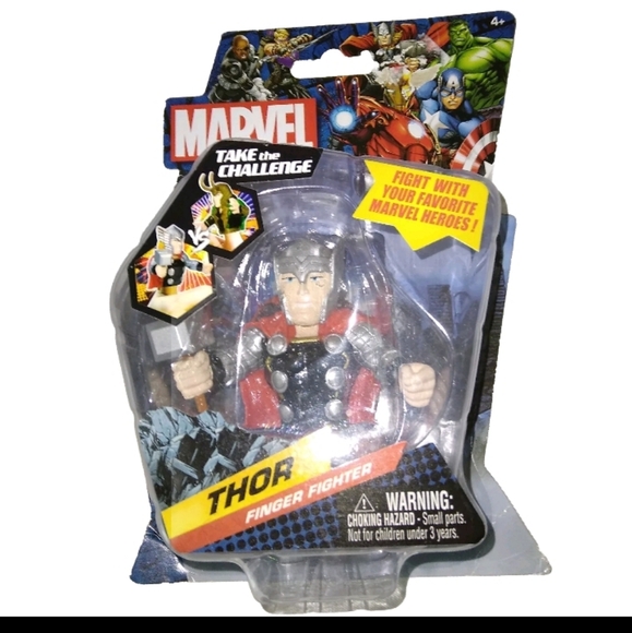 New Marvel Thor Finger Fighter 4+ - Picture 2 of 3